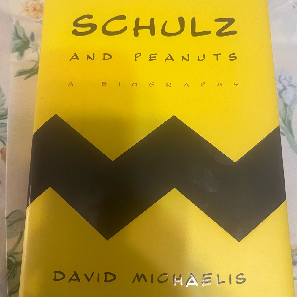 Yellow and Black 'Schulz and Peanuts' Book